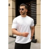 Erkek Kolları Dar Kesim Rahat Kalıp Basic Tişört