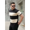 Erkek Parçalı Renk Kısa Kollu Tişört