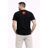 Erkek TÜRKİYE Baskılı Tişört Ay Yıldız 2026 Dünya Kupası Taraftar Forma T-Shirt - Siyah
