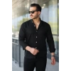 Erkek Uzun Kollu Regular Sofya Keten Gömlek