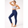 Fitilli Full Likralı Yüksek Bel Toparlayıcı Tayt Günlük Ve Spor Kullanım - Lacivert