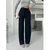 Fitilli şardonlu pantolon siyah a4058