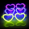 Glow Kalpli Fosforlu Gözlük 6’lı Renkli Set – Neon Parti (4940)