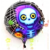 Halloween İskelet Hayalet Folyo Balon 18 inç (4940)