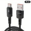 HEEMAX 120W USB A - USB C Hızlı Şarj Kablosu (7A),iPhone 16/15, Galaxy S25–S21, MacBook, iPad, Laptop Uyumlu