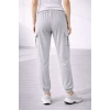 Jogger Eşofman Altı Rahat Kalıp, Kargo Cepli, Lastikli Paça, Günlük Spor Pantolon - Gri