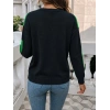 Kadın Uzun Kollu Bisiklet Yaka Triko Bluz