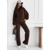 Kadın Uzun Kollu Geniş Kesim Modal Bluz Ve Pantolon Ikili Takım