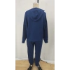 Kadın Uzun Kollu Kapşonlu Viskon Iki Iplik Bluz Ve Pantolon Ikili Takım
