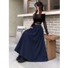 Kadın Yüksek Bel Maxi Boy çan Etek