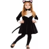 Kedi Kulak Taç Kuyruk ve Papyon 3 lü Set Çocuk Boy Pembe Renk (4940)