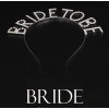 Kristal Taşlı Gümüş Renk Bride To Be Gelin Tacı (4940)