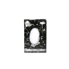 OVAL - GÜMÜŞ 6.5 INC=16.5X13CM MAKYAJ AYNASI ÇİFT TARAFLI KATLANIR AYAKLI (4940)