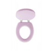 PEMBE YUMUŞAK KLOZET KAPAK BÜYÜK PUF 42x41 cm (4940)