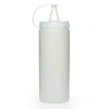 Şeffaf Kapaklı Sızdırmaz Yağlık Sosluk Şişesi Plastik Yağdanlık 400 ml. AP-9028 (4940)