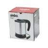 SİNBO SK-7371  12V  ARAÇ İÇİ KETTLE  PASLANMAZ ÇELİK  SU ISITICISI  0.8LT   120W   ÇAKMAKLIK FİŞLİ   PLASTİK KAPAK - KULP (4940)