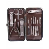 Tırnak Makası Tırnak Bakım Seti Deri Çantalı 12 Parça Set (4940)
