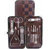 Tırnak Makası Tırnak Bakım Seti Deri Çantalı 12 Parça Set (4940)