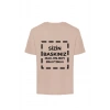 Tişört Tasarla T-Shirt 20/1 Kumaş - Bej