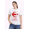 TÜRKİYE Ay Yıldız 2026 Dünya Kupasi Taraftar Forma T-Shirt - Beyaz