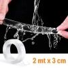 Ultra Güçlü Çift Taraflı 2 mt x 3 cm Çift Taraflı Nano Bant (4940)