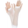 Uzun File Örgü Eldiven Beyaz Renk (4940)