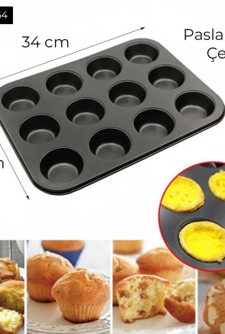 12 Gözlü Kek Kalıbı (  )