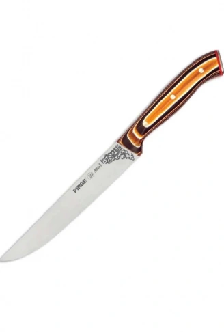 32050 Elite Mutfak, Ekmek Bıçağı 15,5 Cm  Kahverengi Perçinli Kompozit Sap (  )