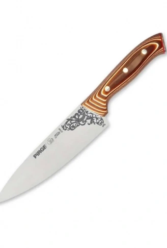 32160 Elite Şef Bıçağı 19 Cm  Perçinli Kahverengi Kompozit Sap (  )