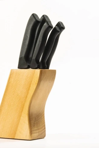 38410 Ecco Standlı Bıçak Seti 539li  Siyah (  )