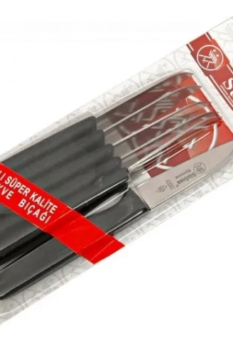 61007  Sürmene Meyve Bıçağı 7,5 Cm 6 Lı (  )