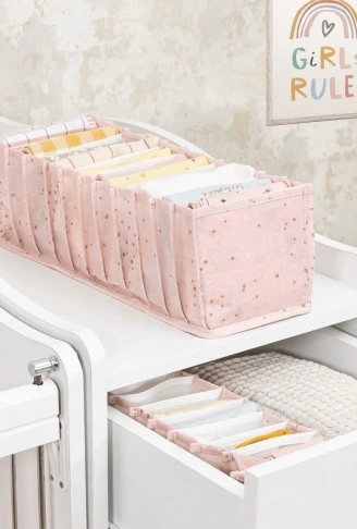 Baby Akordiyon Organizer Çekmece Düzenleyici Medium (pembe)  04096 (  )