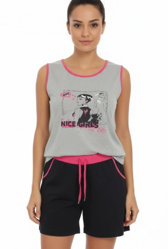 Berrak Bayan Şort Takımı 5102