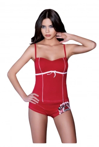 Berrak Kadın İp Askılı Plaj Şortlu Takımı 2426