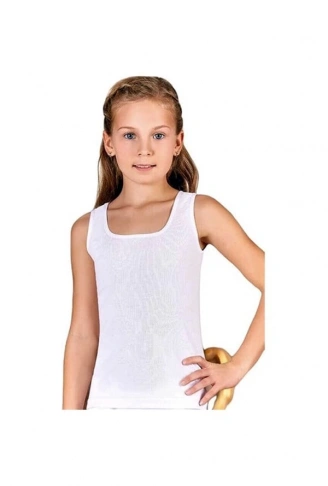 berrak kız çocuk pamuklu geniş askı atlet