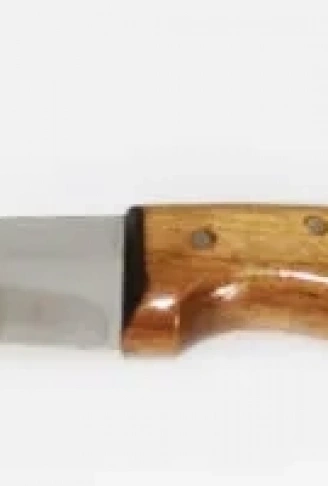 Bursa İnce Küt Kasap Bıçağı No:1, 13 Cm  Ahşap Sap (  )