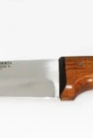 Bursa İnce Küt Kasap Bıçağı No:3, 17 Cm  Ahşap Sap (  )