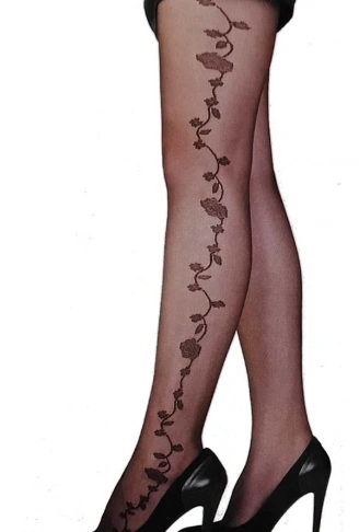 Daymod Kadın Margarita Desenli İnce Külotlu Çorap