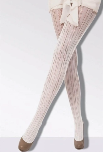 Daymod Martina Kadın File Desenli Külotlu Çorap