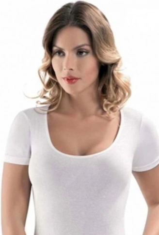 Dorya Açık Yaka Kısa Kol Atlet 1076