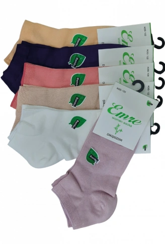 Emre Bambu Dikişsiz Kadın Patik 122