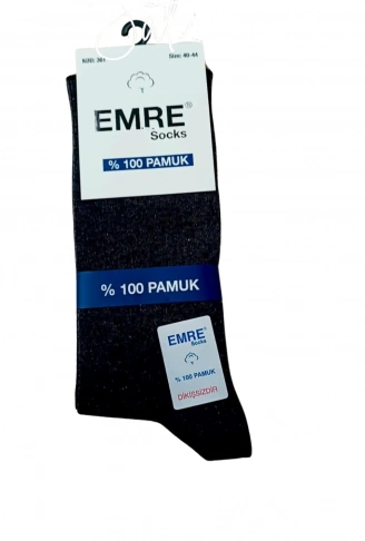 Emre Erkek Dikişsiz Çorap 100% Pamuk