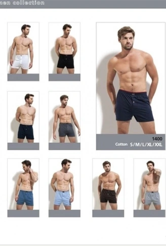 Erdem Erkek Penye Boxer 1400
