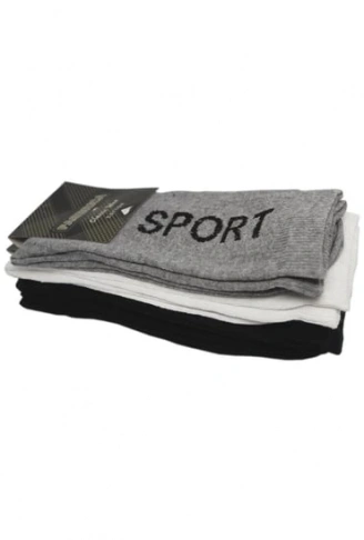 Fabbrica Sport Pamuklu Likralı Erkek Çorap Adet