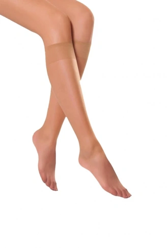 İtaliana Fit 15 Burunsuz Dizaltı Kadın Çorabı