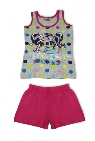 Kız Çocuk Şortlu Takım 6534