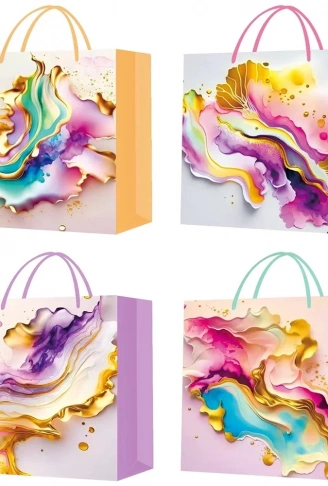 Küçük Boy İpli Karton Çanta (  )