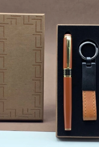 Kutulu Kalem Anahtarlık Set (  )