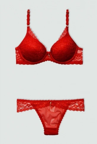 Le Jardin Kaplı Desteksiz  Sütyen Takımı 5450