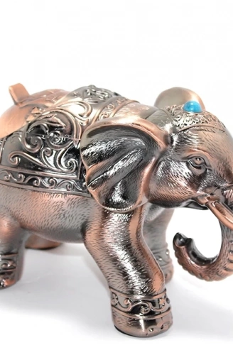 Metal Fil Figürlü Küllük Alk1657 (  )